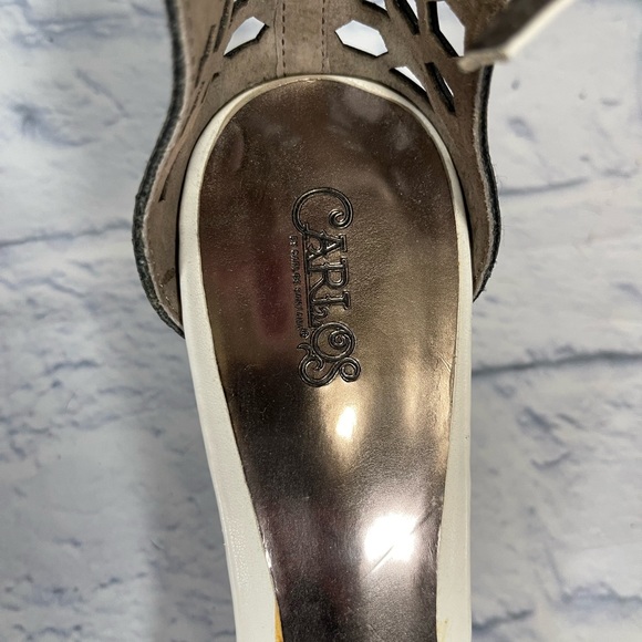 Carlos Santana white and black heels. Never worn. Size 10 - Picture 6 of 15